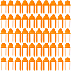 500Pcs Plastic Duck Mouth DIY-UN0008-53-1