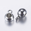 Tarnish Resistant 304 Stainless Steel Tube Bails X-STAS-L198-16B-2