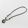 Non-Magnetic Synthetic Hematite Beaded Necklaces NJEW-R160-18-2