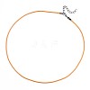 Waxed Cotton Cord Necklace Making LS-MAK-S034-023-2
