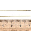 925 Sterling Silver Box Chain Necklaces STER-M086-03B-2