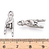 304 Stainless Steel Pendants X-STAS-T065-21A-P-3