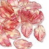 10Pcs Handmade Transparent Czech Lampwork Pendants LAMP-YW0001-27E-1