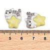 Baking Paint Zinc Alloy Pendants AL-CBA032C-05-3