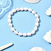 Natural Cultured Freshwater Pearl Beads Stretch Bracelets for Women BJEW-JB12302-1