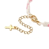Glass Seed Beaded Bracelets for Women BJEW-MZ00214-01-4