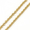 Trendy Unisex 304 Stainless Steel Cable Chain Necklaces X-NJEW-L043-16G-2