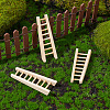 Mini Wooden Stairs Furniture DJEW-WH0015-114-4
