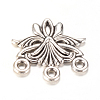 Tibetan Style Alloy Chandelier Components Links TIBE-Q064-27AS-NR-1