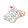 Printed Opaque Acrylic Pendants LS-SACR-G031-01C-3