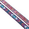 Flat Polyester Elastic Cord/Band OCOR-WH0066-42B-1