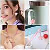 30Pcs 6 Colors Transparent Resin Pendants RESI-TA0004-74-8