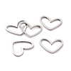 Non-Tarnish 201 Stainless Steel Linking Rings LS-STAS-R111-LA105-01-1