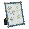 Rectangle Zinc Alloy Enamel Photo Frame Stand AJEW-WH0794-87C-1