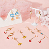 SUNNYCLUE DIY Cartoon Animal Dangle Earring Making Kit DIY-SC0018-98-6