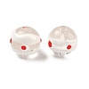 Transparent Glass Enamel Beads GLAA-P078-01A-04-1