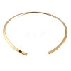 PVD Vacuum Plating 202 Stainless Steel Wire Choker Necklace NJEW-H011-07G-01-1