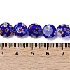 Handmade Millefiori Lampwork Beads Strands LAMP-G166-17A-04-4