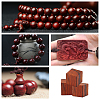 Natural Wood Beads WOOD-WH0107-45A-5