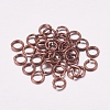 Brass Saw Cut Saw Cut Open Jump Rings KK-M165-5mm-03R-RS-1