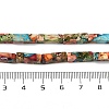Dyed Synthetic Imperial Jasper Beads Strands G-H087-G01-01-1-5