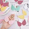 40Pcs 5 Colors Cloth Patches DIY-GF0005-06-3