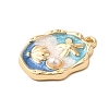 Alloy Enamel Pendants PALLOY-K020-21LG-02-2