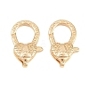 Brass Lobster Claw Clasps KK-H287-08G-G-1