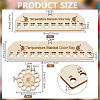 4Pcs Wood Thread Winding Boards AJEW-WH0534-51B-2