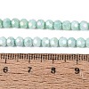 Anti-Tarnish Electroplate Glass Beads Strands EGLA-ZX010-4mm-11-6