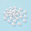 ABS Plastic Imitation Pearl Cabochons SACR-XCP0001-04A-2