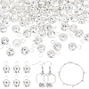 100Pcs Brass Crystal Rhinestone Charms KK-PH0003-81-1