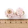 Handmade Resin Indonesia Round Beads IPDL-P005-24AS-01-3