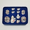 Mini Ceramic Tea Sets BOTT-PW0002-122B-3