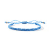 Braided Nylon Cord Adjustable Bracelets for Women Men XS3159-20-1