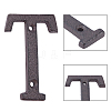 Iron Home Address Number AJEW-WH0126-25T-4