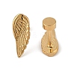 304 Stainless Steel Stud Earrings EJEW-G423-02G-5