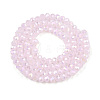 Electroplate Glass Beads Strands EGLA-A044-J3mm-B02-3