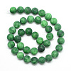 Natural White Jade Bead Strands G-R297-10mm-53-2