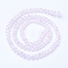 Electroplate Glass Beads Strands EGLA-A044-J4mm-B02-2