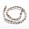 Non-magnetic Synthetic Hematite Beads Strands X-G-P218-17-07-2