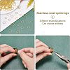 400Pcs 4 Style Iron Jump Rings IFIN-UN0001-05-4