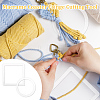 4Pcs 2 Styles Translucence Acrylic Knitting & Macrame Tassel Tool TOOL-GA0001-93-6