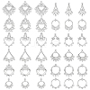 96Pcs 12 Styles Alloy Hollow Chandelier Component Links FIND-PH0061-70-1
