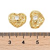 Rack Plating Brass Micro Pave Cubic Zirconia Pendants KK-R166-10G-3