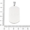 Jesus Theme 304 Stainless Steel Pendants STAS-D387-01B-P-3