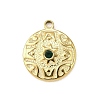 304 Stainless Steel Rhinestone Pendants STAS-Z135-11G-1