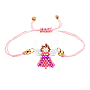 Bohemian Style Angel Loom Pattern DB Seed Beads Bracelets XC4039-2