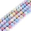 Natural Rainbow Alashan Agate Beads Strands X-G-G806-04-8mm-1