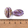 Spray Painted & Drawbench Shell Cabochons SSHEL-M023-03A-3